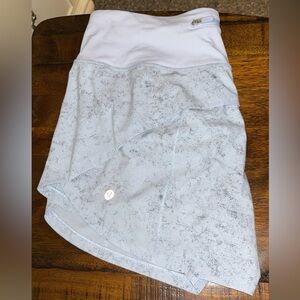 lululemon light periwinkle shorts